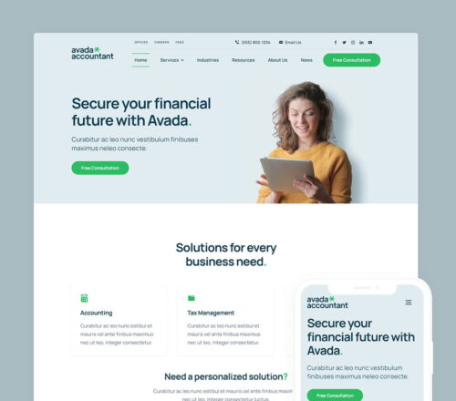 Accountant Website